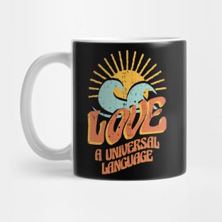 Love universal language Mug